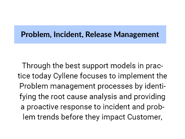 What do we mean by Problem, Incident, Release Management