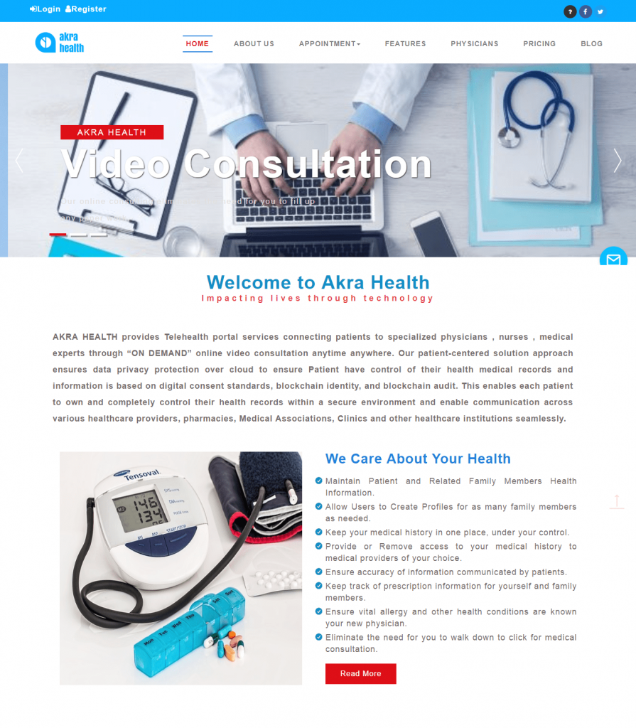 healthcare portal platform