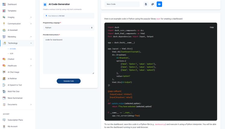 AI Code Generator