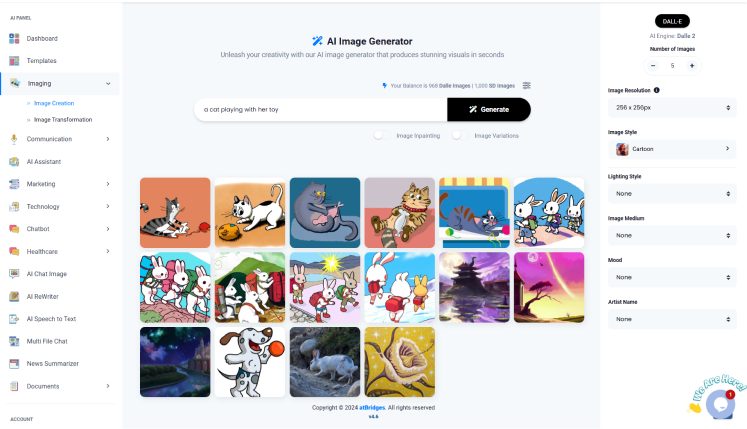 AI image generator